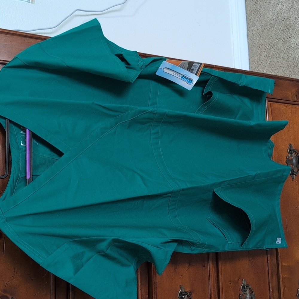 EON Green Scrub Top